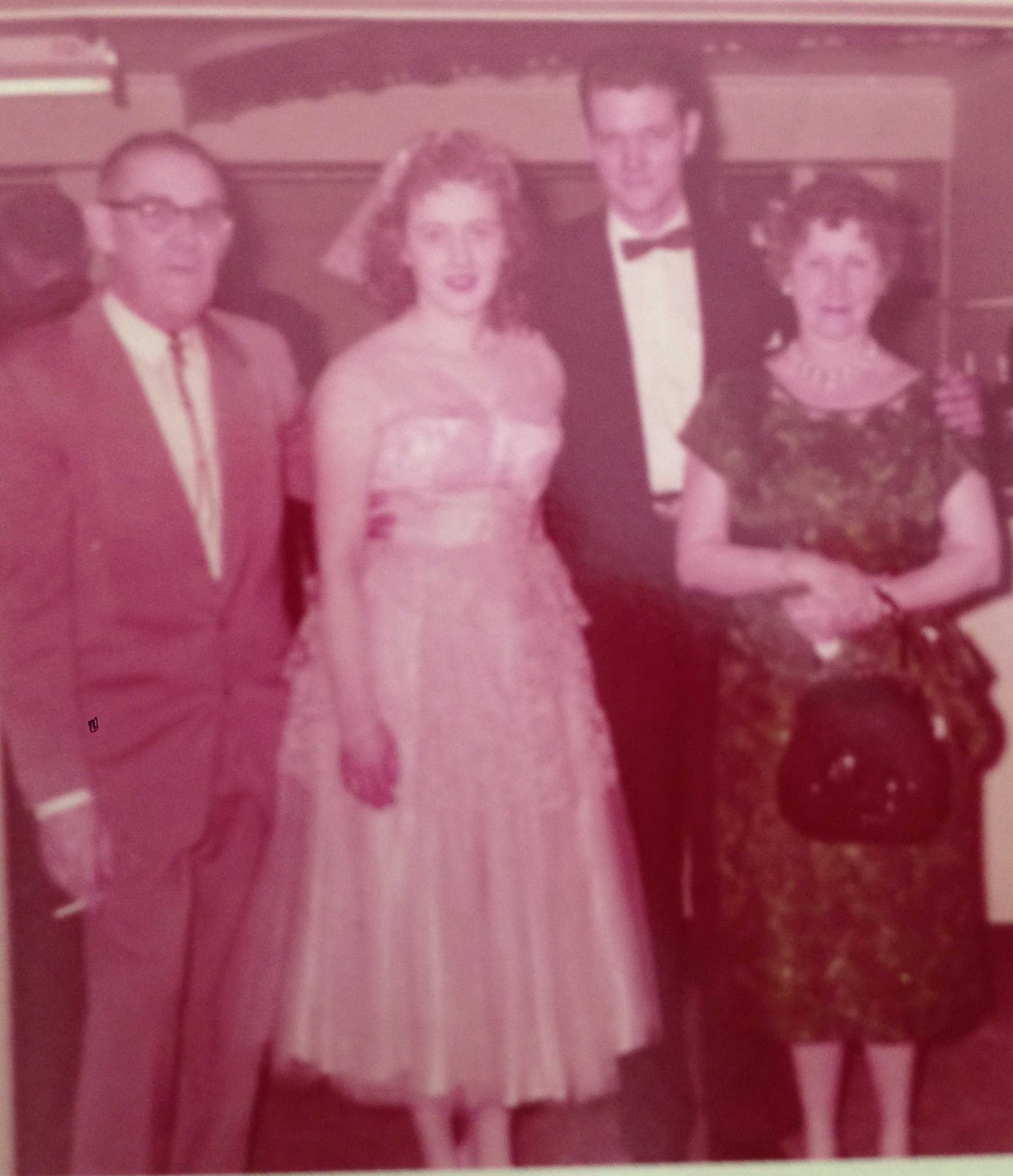 Ernie and Essie on their wedding day, June 7, 1952, with his aunt and uncle, Mildred and Ray Hanna. Ernie and Essie on their wedding day, June 7, 1952, with his aunt and uncle, Mildred and Ray Hanna.
