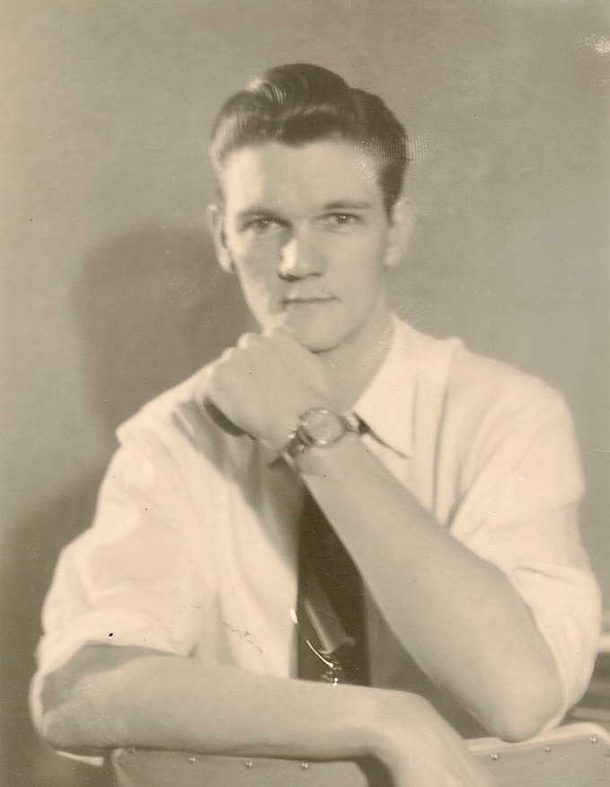 Ernie as a young man. Ernie as a young man.