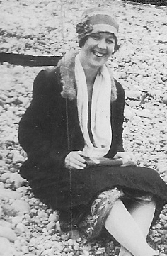 Maude at the beach Maude at the beach